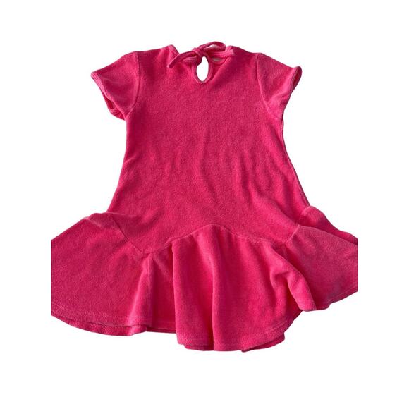 Boutique Childish Girls 5 Pink Terry Swim Beach Coverup Miss Independent #1978 - Picture 11 of 11